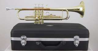 New Trumpet/Copper Lead Pipe w Hard Case & Carrying Bag  