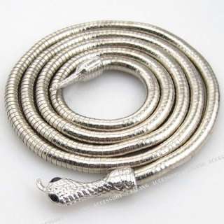 10 Bendy Snake Head 95cm Necklace Bracelet Chain 200051  