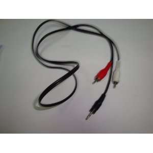  Cables red / white on one end black on other end 