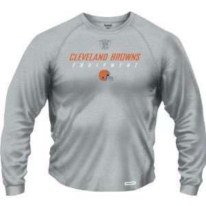 Reebok Cleveland Browns Equipment Long Sleeve Speedwick  