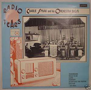 NM Charlie Spivak/Orchestra LP• Radio Years 1943   1946  