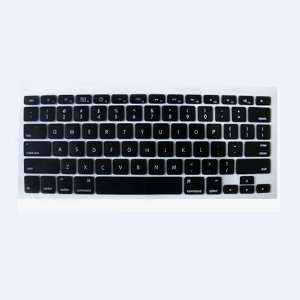  Black Silicone Keyboard Cover for MacBook/MacBook Pro 