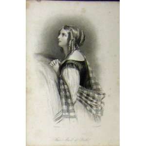   Fair Maid Perth C1850 Woman Engraving Wagstaff