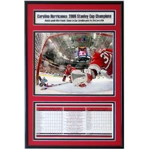   Hurricanes 2006 Stanley Cup Champions Frame: Sports & Outdoors