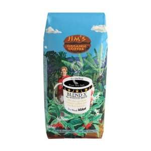 Jims Organic Coffee Witches Brew Coffee,12 oz  Grocery 