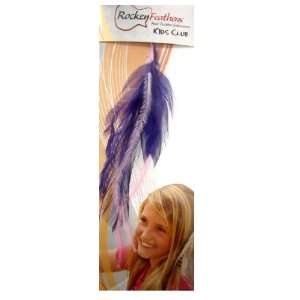 Rocken Feathers Kids Club Natural Hair Extention Hand Made in the USA 