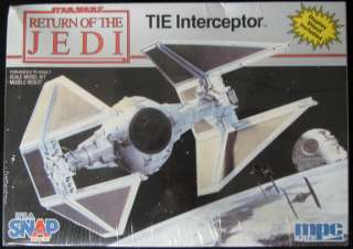 MPC/ERTL Star Wars ROTJ TIE Interceptor #8931 NIB  