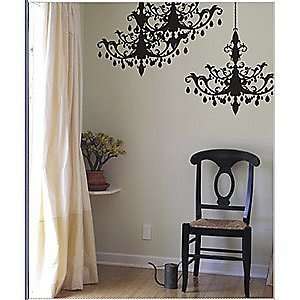 Chandelier Wall Graphic by Blik 
