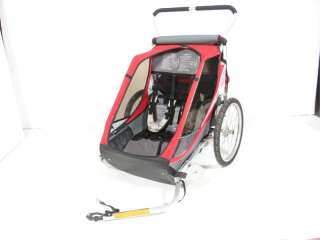Chariot Cougar 2 Jogger Stroller W/ Bike Accessory NO RESERVE, In 