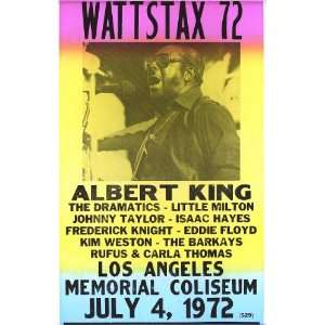 Watt Stax 72 Albert King, Isaac Hayes, The Dramatics and 