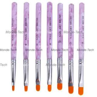 UV Gel Acrylic Nail Art Builder Brush Pen Design  
