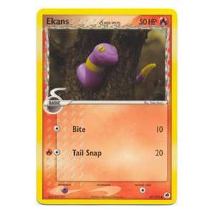  Pokemon Ex Dragon Frontiers Ekans 47/101 Toys & Games