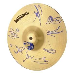  Opeth Heavy Metal Band Authentic Autographed Drum Cymbal 