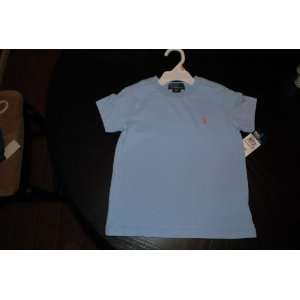  Polo By Ralph Lauren Lt. Blue Crew Neck T Shirt 3T Baby