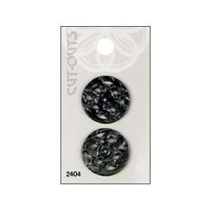  Blumenthal Button Cut Outs Black 2pc (3 Pack) Pet 