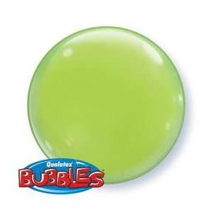  Set of 4 Standard Lime Green Bubble Balloon 15 Health 