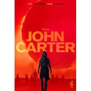  John Carter Advance B Movie Poster Double Sided Original 