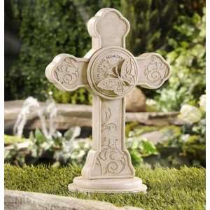  Memorial Cross with Keepsake Holder Baby