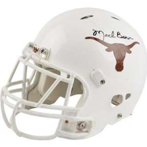  Mack Brown Texas Longhorns Autographed Game Used Helmet 