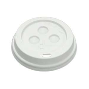 Boardwalk BWK 8DOMELID Plastic Dome Lid For 8 oz Paper Hot Cup:  
