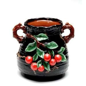  Spring   Terra Cotta Pottery Cherry   Cherry Pot: Home 