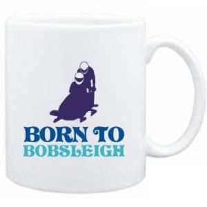  Mug White  BORN TO Bobsleigh  Sports