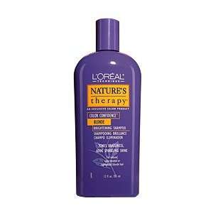 Natures Therapy By Loreal Color Confidence Blonde Brightening Shampoo