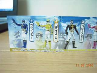 Bandai Gashapon Action Figure Tensou Sentai Power Rangers Goseiger 