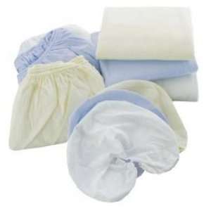  BodyWorks White Cotton Flannel Sheet Set: Health 