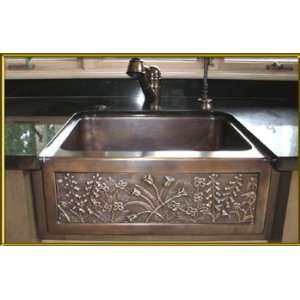   Bath Chamelon Mini Apron Front Farm Sink   FS24SB: Home Improvement