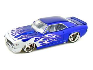 1969 Chevy Camaro Z/28 JADA BIGTIME MUSCLE 1:24 Scale Blue w/White 