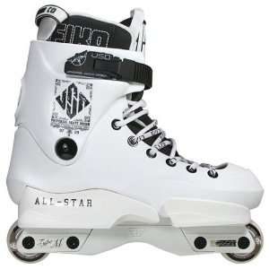  USD Classic Throne Allstar White 10 Aggressive Skates 