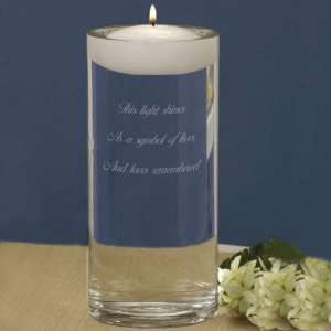  Light Shines Floating Memorial Vase and Candle: Home 