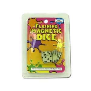 Bulk Pack of 72   Magnetic flashing dice pin (Each) By 