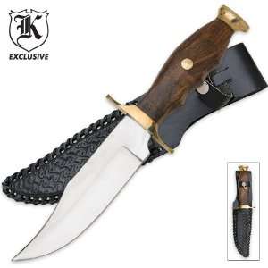  Mountain Man Hunting Knife! Leather Sheath Included 