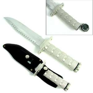   Best Quality Silver Survival Knife with Survival Gear: Everything Else