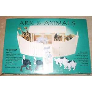  Noahs Ark & Animals Wood Craft Kit: Toys & Games