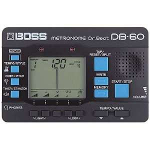  Boss DB 60 Dr. Beat Digital Metronome Musical Instruments