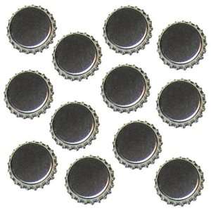  New Silver Crown Bottle Caps For Crafts, Scrapbooking 