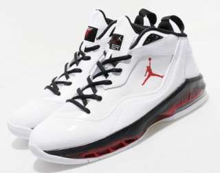NIKE Air Jordan Melo M8 White Varsity Red Black Sizes Listed  