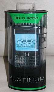   Platinum Hard Case Cover Shell for Blackberry Bold 9650 Series   Gray