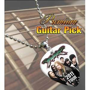  DragonForce 2011 Tour Premium Guitar Pick Necklace 