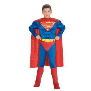  Superman Returns Deluxe Child Costume (Medium 8 10): Toys 