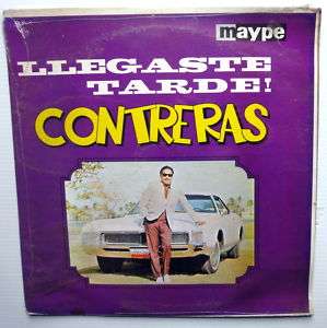 EL GRAN CONTRERAS Llegaste Tarde SEALED LP  