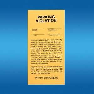  Parking Tickets Toys & Games