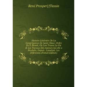   , Les DifÃ©rentes (French Edition) RenÃ© Prosper] [Tassin Books