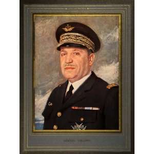  1939 French Generals Vuillemin Gamelin Admiral Darlan 