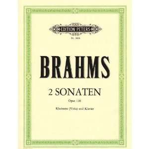  Brahms, Johannes   Sonatas Nos. 1 and 2 Op. 120 for Viola 