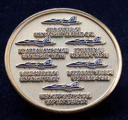 BLUE ANGELS TEAM 2002 COIN LIMITED!!  