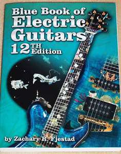 BLUE BOOK OF ELECTRIC GUITARS  PRICE/ VALUE GUIDE NEW!  